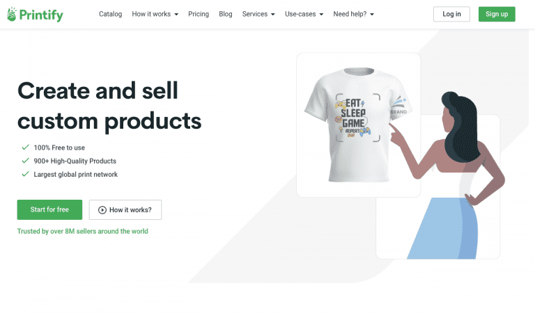 Printify: Drop Shipping & Printing Service for E-commerce